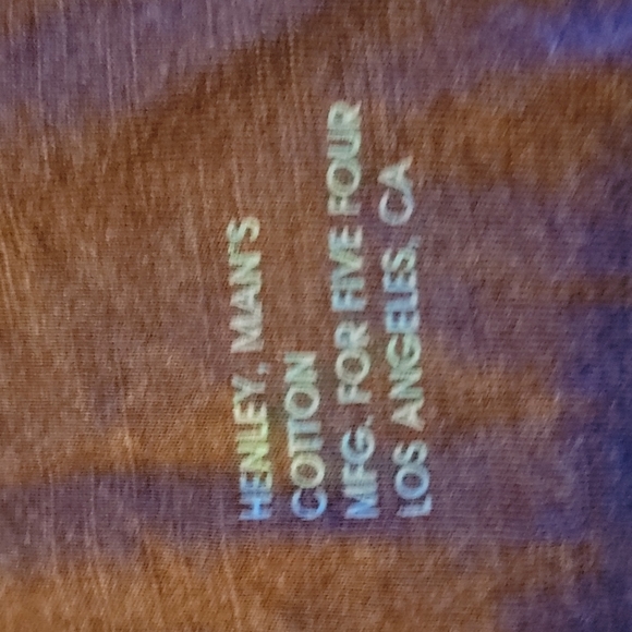 Five Four Cotton 1/4 Button Down - Picture 3 of 3